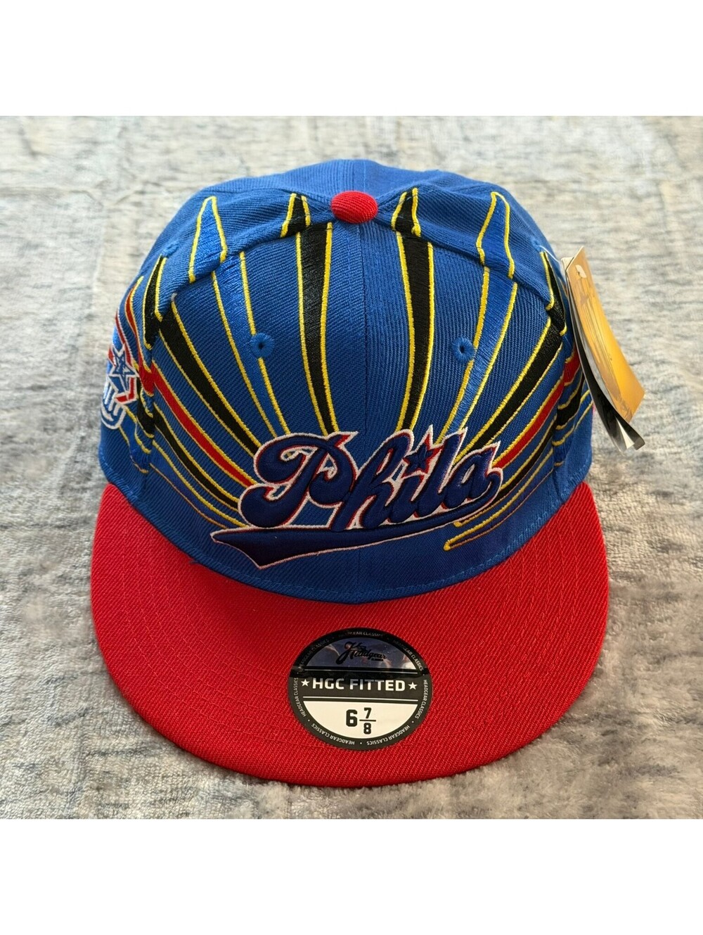 Philadelphia Stars Headgear Classics Fitted Hat 6 7/8 Negro Leagues TOSA